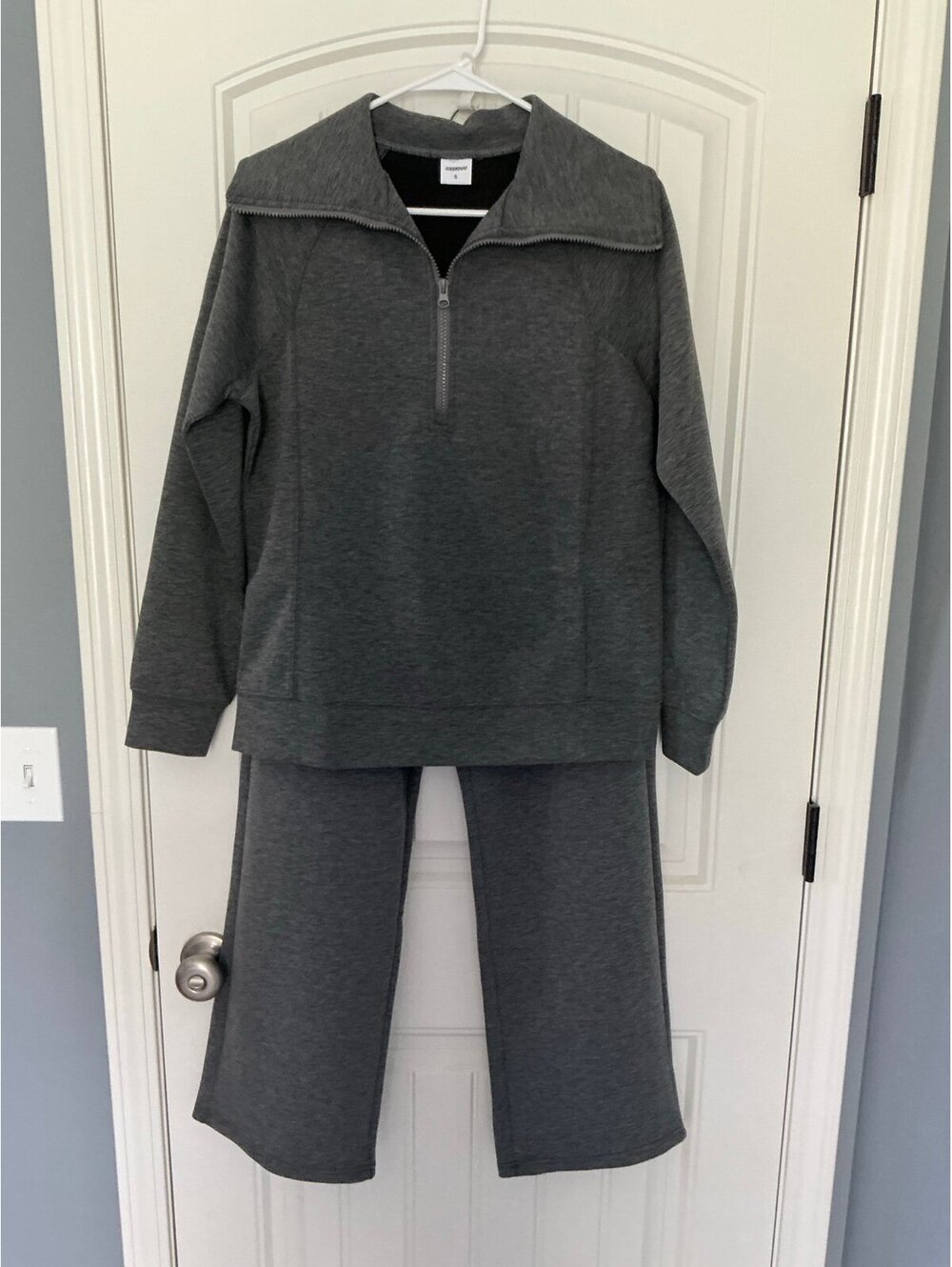 Xieerduo Heavyweight Lounge Set size Small Dk Grey NWOT